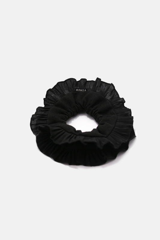 Mini Bamba Black Linen